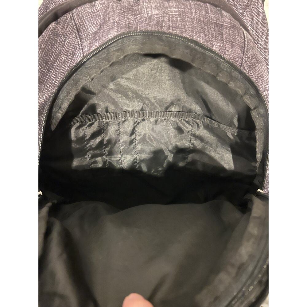 Quiksilver Purple Gray Skater Backpack - Picture 5 of 6